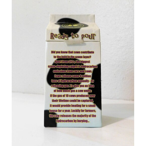 Cow Theme Magnetic Fridge Jigsaw Loncraine Broxton Milk Carton 100-Piece Puzzle - Picture 4 of 7